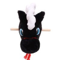 Мягкая игрушка &laquo;Конь-скакун&raquo;, на палке,МИКС, цвет чёрный