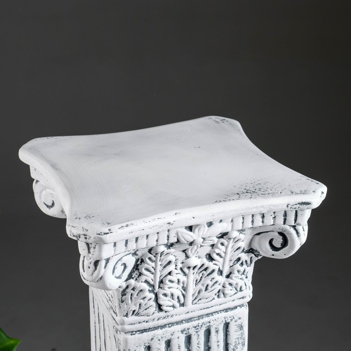 Колонна Колонна "Античная", серый камень 65х27см