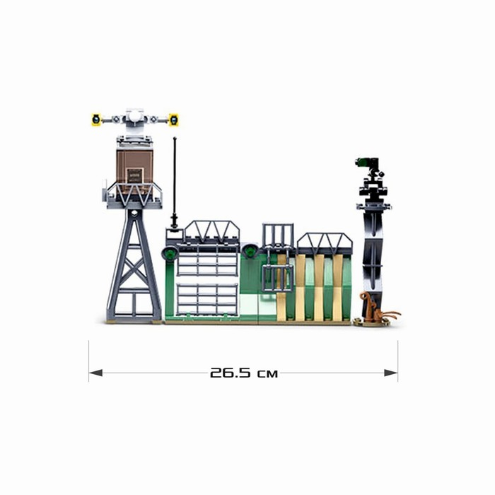 Конструктор Космические войны &laquo;Осада крепости&raquo;, 501 деталь