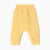 Комплект детский (3 предмета), цвет жёлтый, рост 62 см