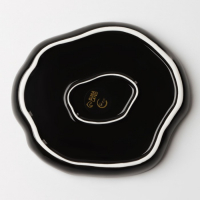 Тарелка керамическая неровный край &laquo;Синяя&raquo;, 17 см, цвет синий