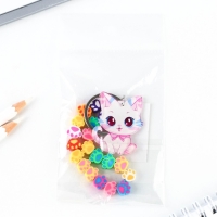 Брелок для ключей детский &laquo;Котик&raquo;, 3,5 х 10 см