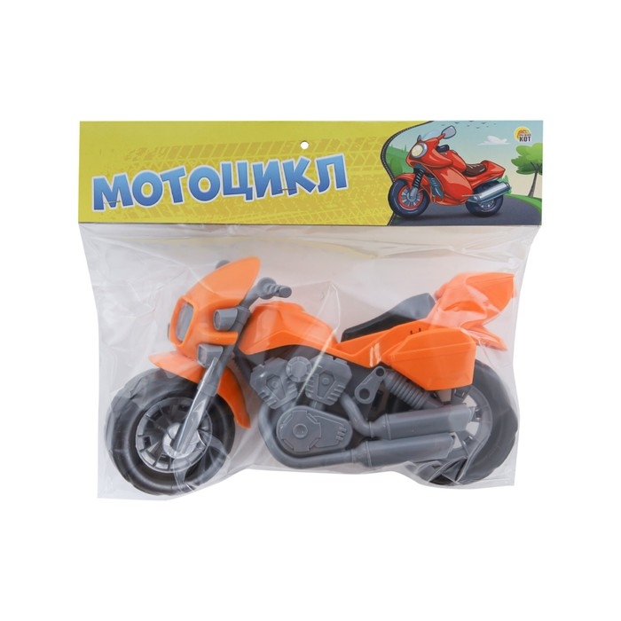 Мотоцикл &laquo;Харли&raquo;, цвет оранжевый