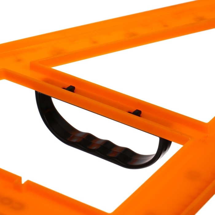 Треугольник для школьной доски, с держателем, прямоугольный, 30&deg;