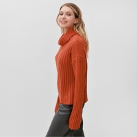 Джемпер женский MINAKU: Casual Collection цвет терракот, р-р 48 Джемпер женский MINAKU: Casual Collection цвет терракот, р-р 48