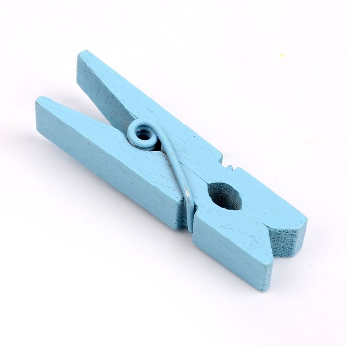 Набор прищепок для декора «Классика» 50 шт., 1 шт. — 3,5 см, МИКС Набор прищепок для декора «Классика» 50 шт., 1 шт. — 3,5 см, МИКС