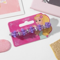 Браслет детский &laquo;Выбражулька&raquo; карусель, цвет фиолетовый