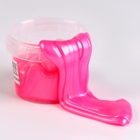 Слайм &laquo;Перламутровый&raquo; розовый 100 г