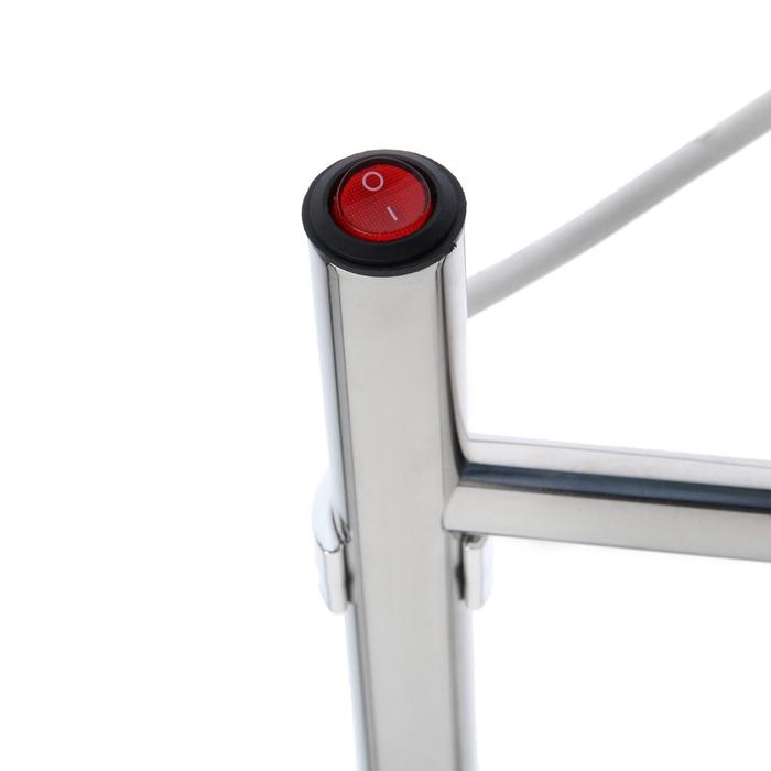 Полотенцесушитель электрический ТЕРА Полотенцесушитель электрический ТЕРА "Богема", 400х600 мм, 8 перекладин