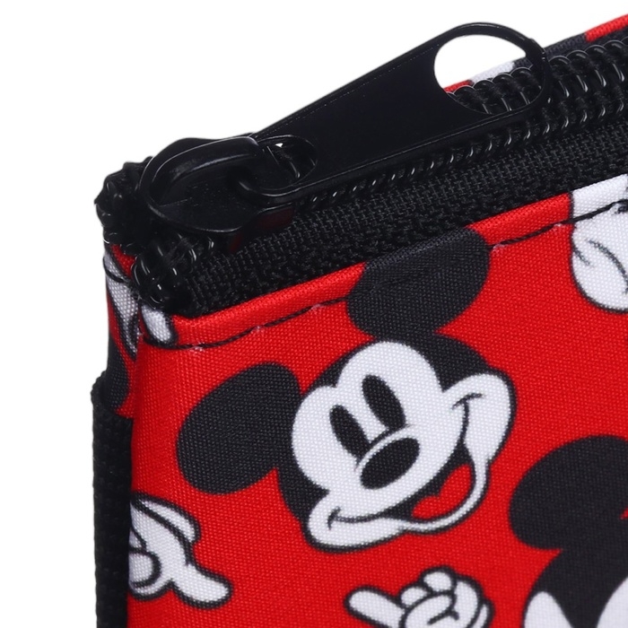 Пенал мягкий, 1 отделение, 55х200 мм, с резинкой, Микки Маус