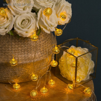 Гирлянда &laquo;Нить&raquo; 4 м с насадками &laquo;Фонарик&raquo;, IP20, прозрачная нить, 20 LED, свечение тёплое белое, 8 режимов, 220 В