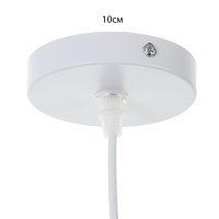 Светильник BayerLux "Барни" Е27 40Вт белый 20х20х20-120см