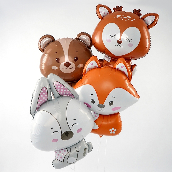 Фольгированный шар 32" &laquo;Оленёнок. Волшебный лес&raquo;, фигура