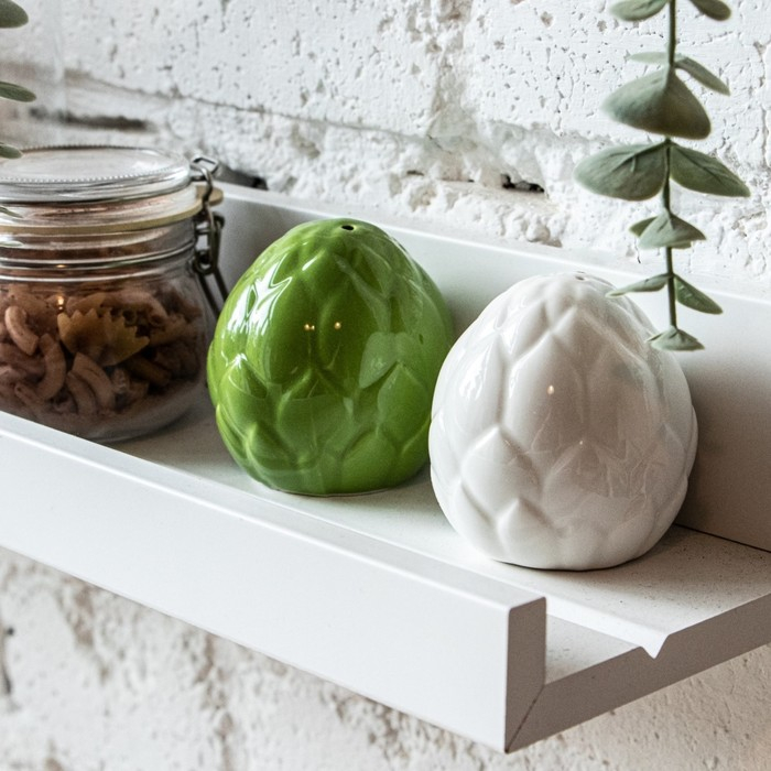 Блюдо керамическое для подачи «Артишоки», белая, 27 см, цвет белый Блюдо керамическое для подачи «Артишоки», белая, 27 см, цвет белый