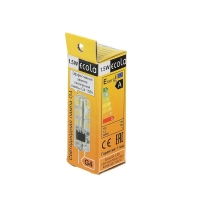 Лампа светодиодная Ecola Corn Micro, G4, 1.5 Вт, 4200 K, 320&deg;, 35х10 мм