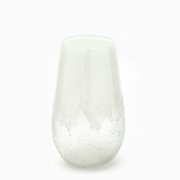 Ваза для цветов &laquo;Нежность&raquo; из цветного стекла 30,5&times;17,5&times;17,5 см