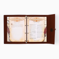 Родословная книга &laquo;Наш род&raquo;, 56 листов, бордо, 35 х 23,5 см