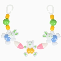 Растяжка на коляску/кроватку &laquo;Веселый зоопарк&raquo;, Аэлита