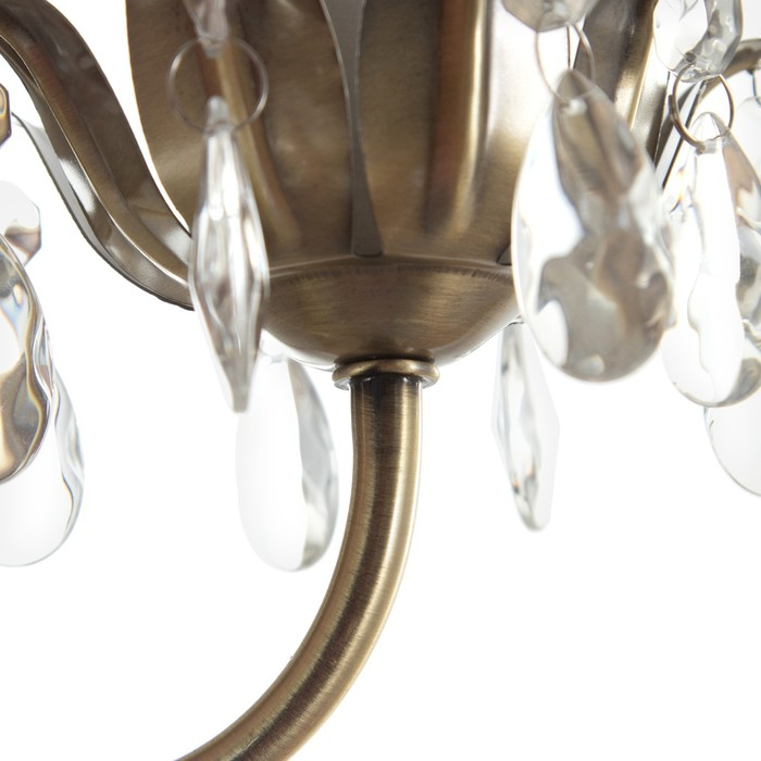 Бра 662422/1 E27 40Вт бронза 22х16х20 см