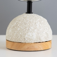 Настольная лампа "Неонила" Е14 40Вт серый 12х12х30см RISALUX