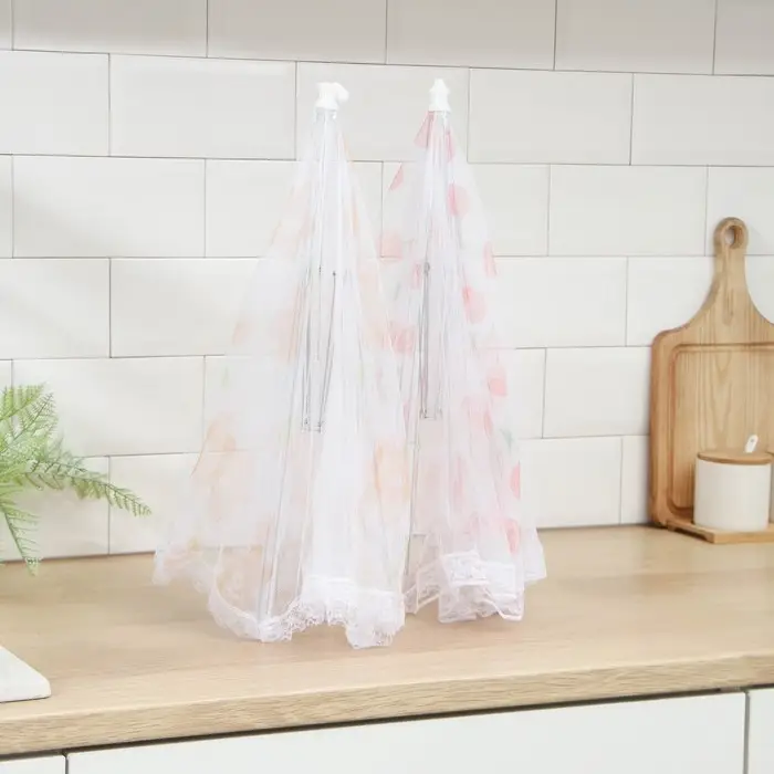 Сетка для продуктов защитная &laquo;Зонтик&raquo;, 70&times;70 см, цвет МИКС