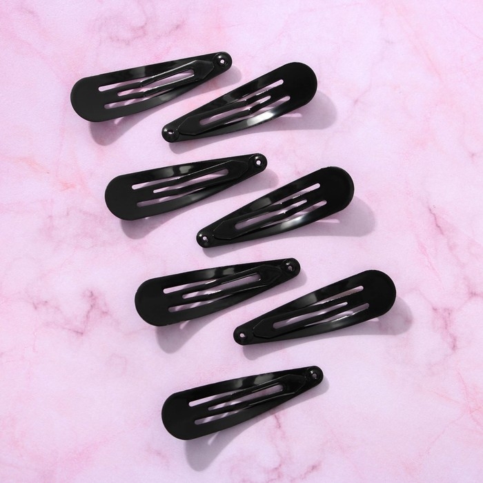 Заколки для волос &laquo;Восхитительно красивой&raquo;, 7 шт, 5 х 1 х 0,1см