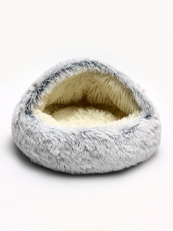 Лежанка для животных "Кокон", 50*50 см, серая