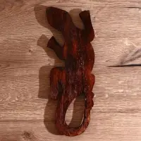 Панно &laquo;Геккон&raquo;, 31&times;11&times;1 см, дерево