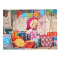 Пазлы &laquo;Маша и Медведь&raquo;, 54 элемента, МИКС