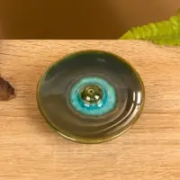 Подставка под благовония &laquo;Тарелочка&raquo;, 9&times;9&times;2 см, керамика, МИКС