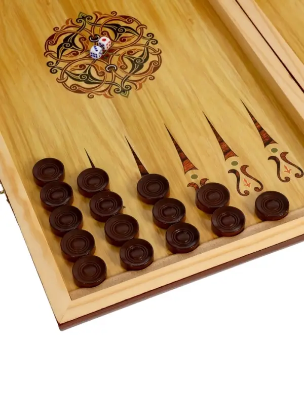 Нарды деревянные Огненная лошадь