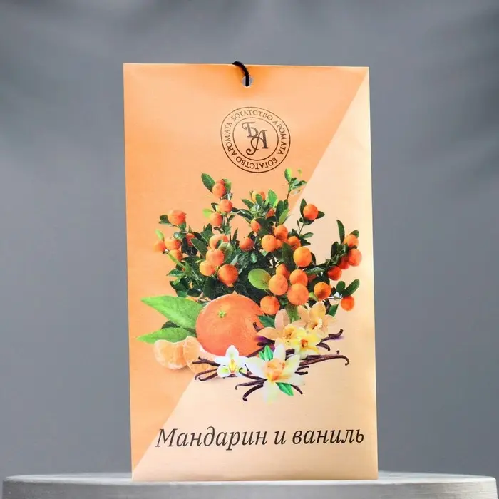 Аромасаше "Мандарин и ваниль", 10 г, "Богатство Аромата"