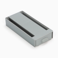 Скрытый потайной ящик, для хранения под стол, 20 х 9 х 4см, серый