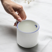 Кружка белая керамическая &laquo;Ласточка&raquo;, 300 мл