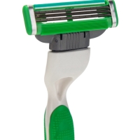 Станок Gillette Mach3 + 8 сменные кассеты цвет зеленый Станок Gillette Mach3 + 8 сменные кассеты цвет зеленый