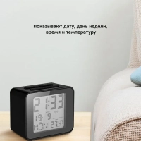 Часы настольные с термометром КТ-3303 часы электронные