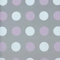 Пленка для цветов, &laquo;Горохи&raquo;, белый - лиловый, 57&times;57 см &plusmn;5% см