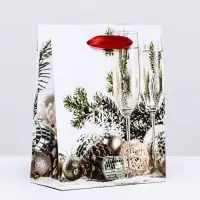 Пакет ламинированный &laquo;Новогоднее утро&raquo; 11.5&times;14.5&times;6 см