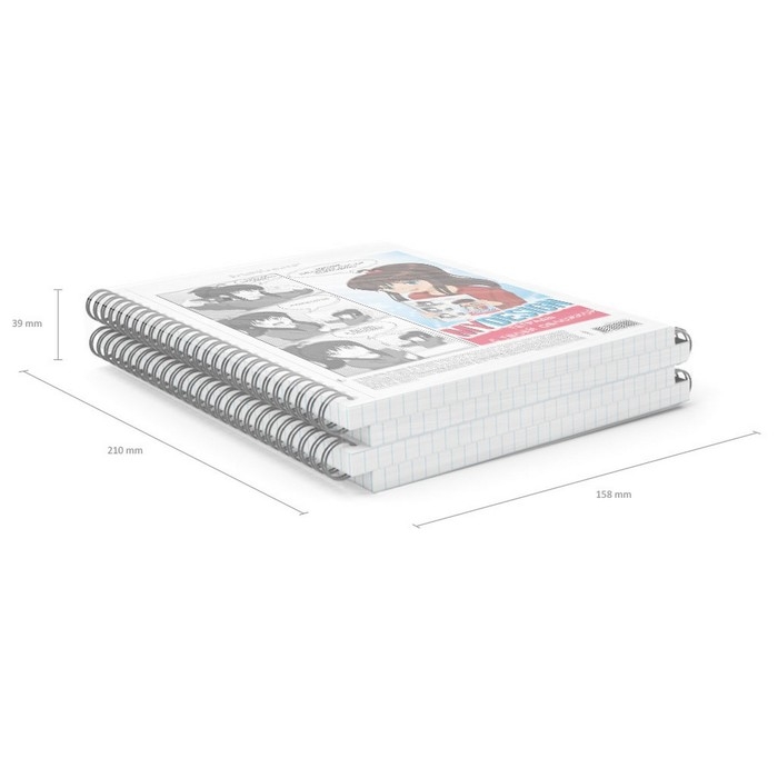 Тетрадь на спирали, 80 листов в клетку, ErichKrause MyDesign, пластиковая обложка, блок офсет 100% белизна, с принтом