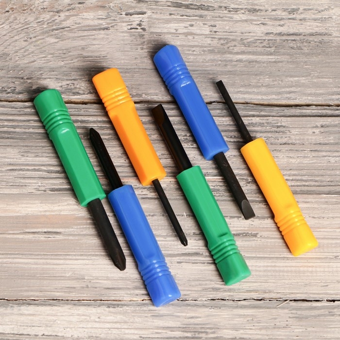 Подарочный набор инструментов в банке &laquo;Крутить не лень&raquo;, 6 предметов