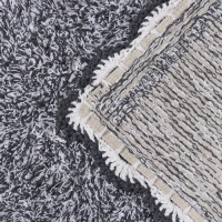 Коврик для дома Доляна &laquo;Тэя&raquo;, 50&times;80 см, цвет чёрный