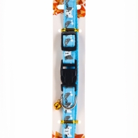 Ошейник "Котята", 40 х 1,5 см, голубой