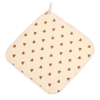 Муслиновый набор &laquo;Подарочный набор: Сердечки&raquo;, 3 шт.