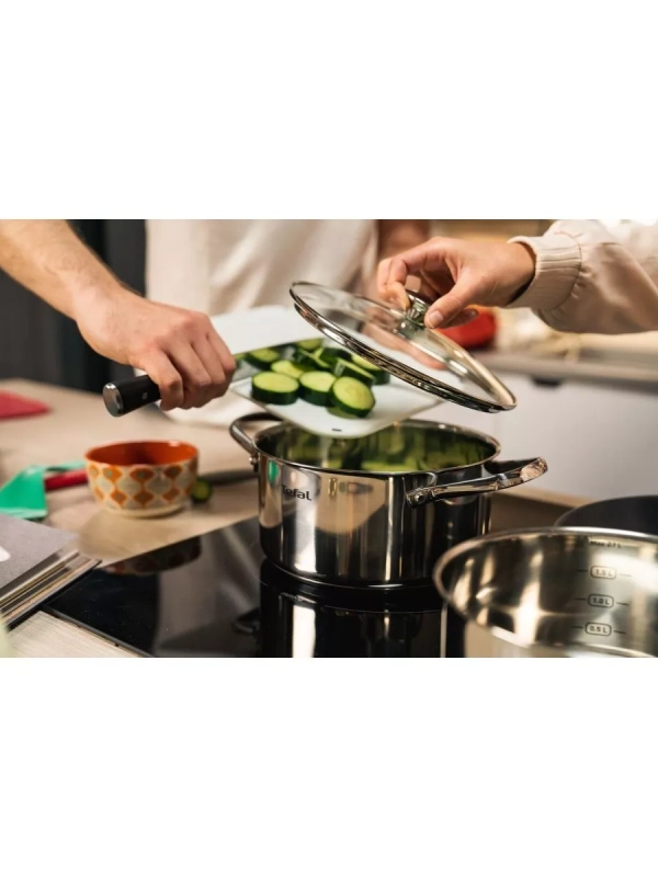 Кастрюля со стеклянной крышкой Cook Eat, 18 см, 2,2 л