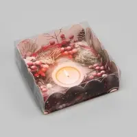 Коробка для печенья, &laquo;Волшебного Нового года&raquo;, 9&times;9&times;3 см, Новый год