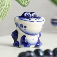 Сувенир &laquo;Лягушка&raquo;, 4,5 см, гжель