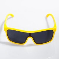 Очки солнцезащитные детские OneSun, UV 400, 13&times;12.5&times;5.5 см, оправа микс, линза сплошная тёмная