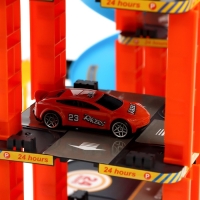 Парковка Racing, с лифтом, 4 машинки, 3 уровня Парковка Racing, с лифтом, 4 машинки, 3 уровня