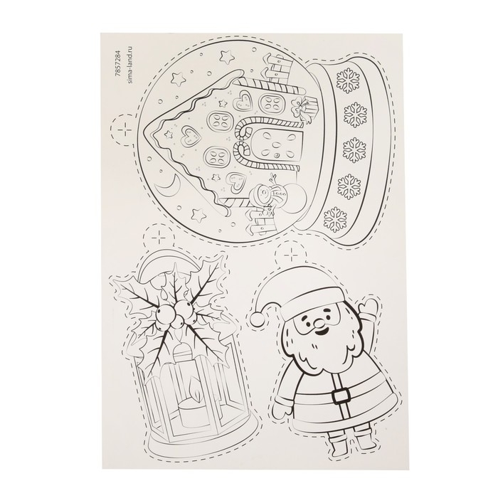 Набор для опытов &laquo;Ёлочные игрушки&raquo;, 3 игрушки