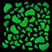 Набор светящегося декора "Следы ножек" 63шт (9943791) Набор светящегося декора "Следы ножек" 63шт (9943791)